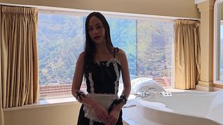 MY HOUSE CLEANING GIRL FUCKS ME AND WANTS TO BE MY LOVER