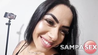 Levei uma ninfeta pro meu marido foder e encher a buceta de porra. Que delicia! vickyspank - Regina Rizzi - MarquesXXX