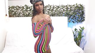 LITTLE GIRL DESTROYED HER ASS WITH BIG COCK AND AND DRINK HER OWN PEE