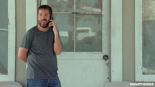 HORNY MILF FUCKS WITH THE MECHANIC