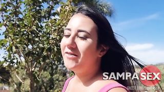 Arregacando o cuzinho da ninfeta Natty Hot e da Regina Rizzi - Muita putaria e  creampie anal - MarquesXXX