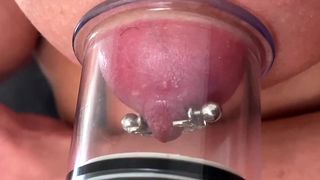 BUSTY MILF AQUA AND HER PIERCED NIPPLES STRONG SUCKING BY STRONG PLUMP