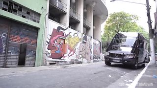 her first rough bang van anal sex