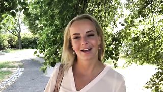 Victoria Pure takes it in all her wet holes