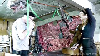 PornStore - First time with fuckmachine and first squirt