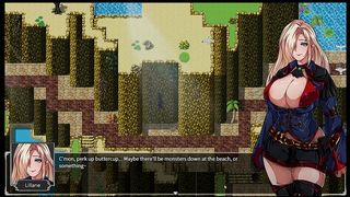 OVER DEVIL LEGEND OF THE SACRED STONE [ HENTAI GAME PORNPLAY ] EP.1 MASSIVE BOOBS TOUCHING AT THE BAR