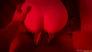 BUSTY BABE RIDES THE COCK - BELLA HENTAIGIRL