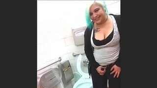 WEARING MY STRAP ON IN PUBLIC 1 KYRA HELLFIRE