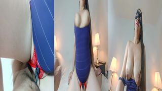 MADRASTRA CALIENTE CON ENORME CAMELTOE SE FOLLA AL AFORTUNADO DE SU HIJASTRO SEXO SIN PROTECCION CON LECHE ADENTRO EN NEW YORK USA