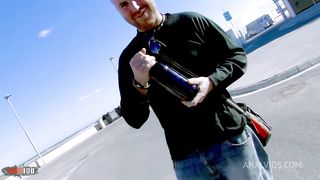 Shagged for a bottle of bier !