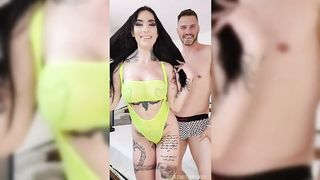 Misha Montana Tattooed Slut Fucking Big Dick
