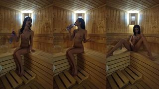 SMOKING IN THE SAUNA