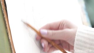 Photographer drills and facializes two teens at photoshoot