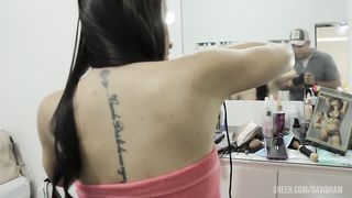 Behind the scenes. HELEN STAR, VALERY WATSON, MICHELLE ANDERSON + pissing. LTP071