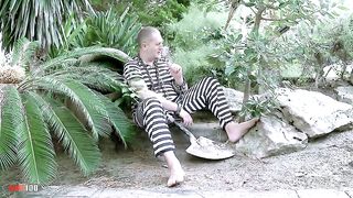 Skinny african black Military Girl fucked hard in her tight ass