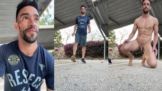 I GOT CAUGHT WHILE BEING FULLY NAKED IN THE STREET