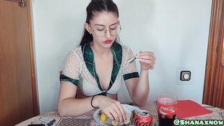 DISCREETLY ERUPTING WITH FRIED ANCHOVIES