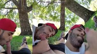 SE LA MAMO A MI COMPA EN EL PARQUE AL AIRE LIBRE