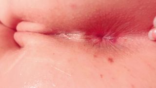 I MASTURBATE MY PUSSY AFTER A CREAMPIE AND THEN CUCKOLD LICKS MY ASSHOLE