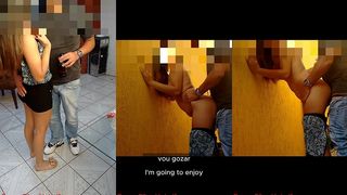 BRAZILIAN BRUNA SILVA HOTWIFE - INEDITO: DANDO NOVAMENTE APOS FESTA NA CASA DO AMIGO COMEDOR 3/4