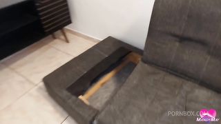 Taking Big Chocolate Cock in my Asshole