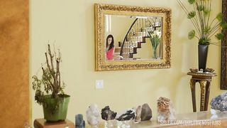 Friends Val Dodds and Reagan Foxx experience first time lesbian sex