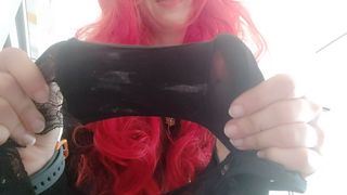 Chantal and her dirty panty