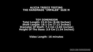 Emily Pink & Alicia Trece Testing The Handmade Balldog Size L and Impaler Size M (With Additional Anal Fisting) TWT163