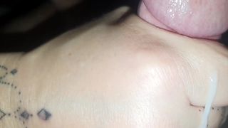 ELA ME FEZ UMA PUNHETA GANHANDO MUITA PORRA NO FINAL