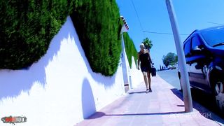 Mallory Moore playing with oil and gets ass fucked