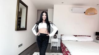 Real First Anal Casting for Beautiful Teen Latina