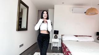 Real First Anal Casting for Beautiful Teen Latina