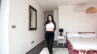 Real First Anal Casting for Beautiful Teen Latina
