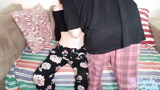 HARDCORE rough sex with hot wax and knlfeplay