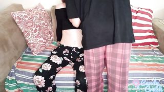 HARDCORE rough sex with hot wax and knlfeplay