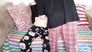 HARDCORE rough sex with hot wax and knlfeplay