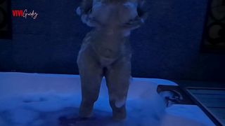 INSTEAD OF GETTING MAD AT HIM, SHE GOT A HUGE FIRE IN HER PUSSY THAT ENDED WITH HER GIVING HER PUSSY TO THE GUY.