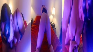 LA ESPOSA PUTA DE MI COMPANERO DE TRABAJO ME INVITO A FOLLARLA SIN PROTECCION!!