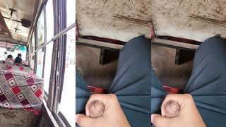 BDSMTORTURECELL - NUDE IN A PUBLIC TRANSPORT