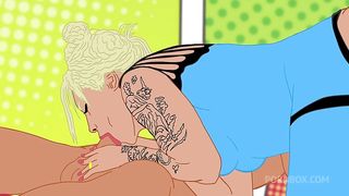 Big booty TS bombshell Rayalla gives the nest blowjobs and knows how to ride a bbc