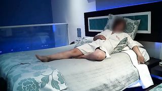 First part, my boss put a camera in the motel to show my husband how delicious we had