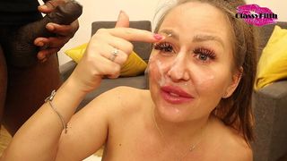 ANOTHER CLASSY BLOWJOB WITH A MESSY CUMSHOT