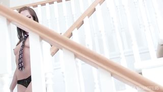 The Stairs Are Where Alyssa Reece Masturbates Today