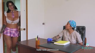 G - G VERY SEXY AND HOT STUDENT VISITS HER NURSE - MARIANA MARTIX & PAOLAVEGA - FULL
