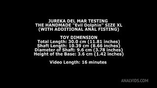 Jureka Del Mar Testing The Handmade Dolphin Size XL (With Additional Anal Fisting) TWT182