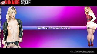 PART 5 OF THE GANG BANG OF LOUISE DU LAC AND CALI CRUZ AT KOKINOOS SPACE