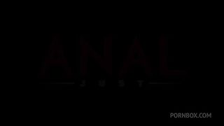 Two Hot Girls Sharing a Cock in their asses for anal