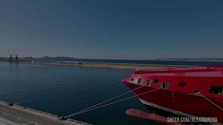 Corsica anal trip for Candie Luciani