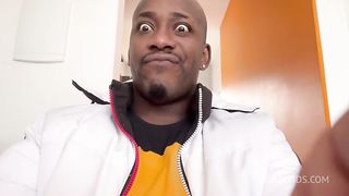 She didn't let the nigga drink tomorrow's coffee and ended up taking cock in her pussy
