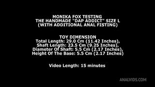 Monika Fox & Francys Belle Testing The Handmade Dap Addict Size L & Imapler M (With Additional Anal Fisting) TWT212